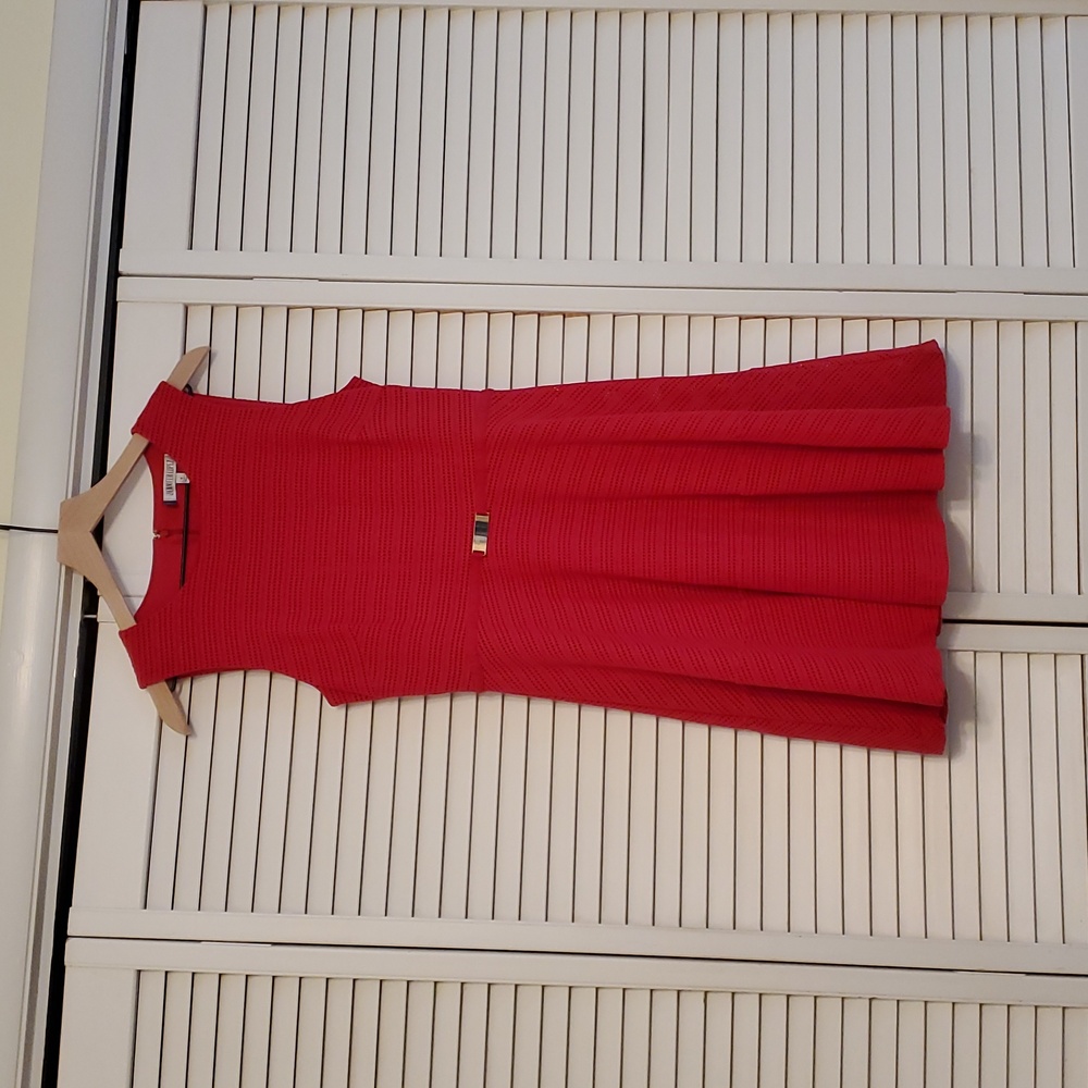 Jennifer Lopez Sleeveless Pink Mini Fit and Flare Dress, Size 6
